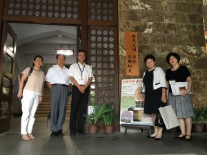 Mr. Maki, Senior Director,   Ms. Yamaguchi, Director  City of Kyoto International Relations Office